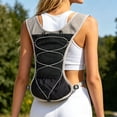 thumbnail image 7 of Fgnfyis Womens Backpack Multifunctional Outdoor Running Pack Lightweight Vest Breathable Mesh Reflective Secure Storage Men Hiking Backpack Men Black, 7 of 7