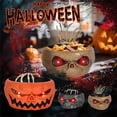 thumbnail image 3 of Halloween Candy Sculpted Piece Skeleton Halloween Decor Animatronic Halloween Decorations Spooky Halloween Treat Holder for Indoor Outdoor Halloween Party Decor One Piece, 3 of 3