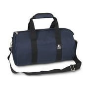 Everest Unisex 16-Inch Round Duffel Bag Navy