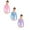 Pink 1PCS & Blue 1PCS & Purple 1PCS, variant on SGMVNU 3Packs Girls Black Tshirt Girls Long Sleeve Ballet Top Pure Color Dance Leotard Casual Layering Tee for School Yoga and Sports