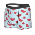 thumbnail image 2 of Wukai Watermelon Print Men’s Underwear Breathable Boxer Briefs,&nbsp;Moisture Wicking & Breathable-XX-Large, 2 of 7
