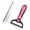 Pink, variant on Dog Grooming Brush,Double Coat Dog Brush,Pet Grooming Brush with Steel Comb,Double Sided Dematting Undercoat Rake for Dogs and Cats, Extra Wide Pet Brush(Pink 7IN)