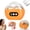 Orange, variant on 2 in 1 Electric Nail Clippers with Nail Scraps Storage LED Light, Trimming and Sanding in One, Low Noise 3 Speed Levels Rechargeable for Women Men Senior Kids Home Travel Gift for Festival (Orange)