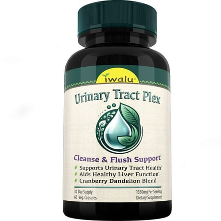 Urinary Tract Plex | D-Mannose, Cranberry, Hibiscus & Dandelion Formula – Supports Urinary Tract Health, Natural Urine Flow, Antioxidant Protection for Comfort & Balance - NSF Certified - iwalu USA