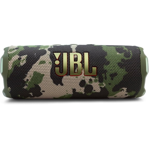 Open Box JBL Flip 7 - Portable waterproof and drop-proof speaker, Bold JBL Pro Sound with AI Sound Boost, 16Hrs of Playtime, and PushLock system with interchangeable accessories (Squad)
