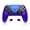 Chroma Indigo, variant on LED Wireless Controller for PS5, Compatible with PS5 Pro/Slim/PC, Dual Vibration, Macro/Turbo Function, 3.5mm Audio Jack, 6-Axis Motion Controller Gamepad with Speaker