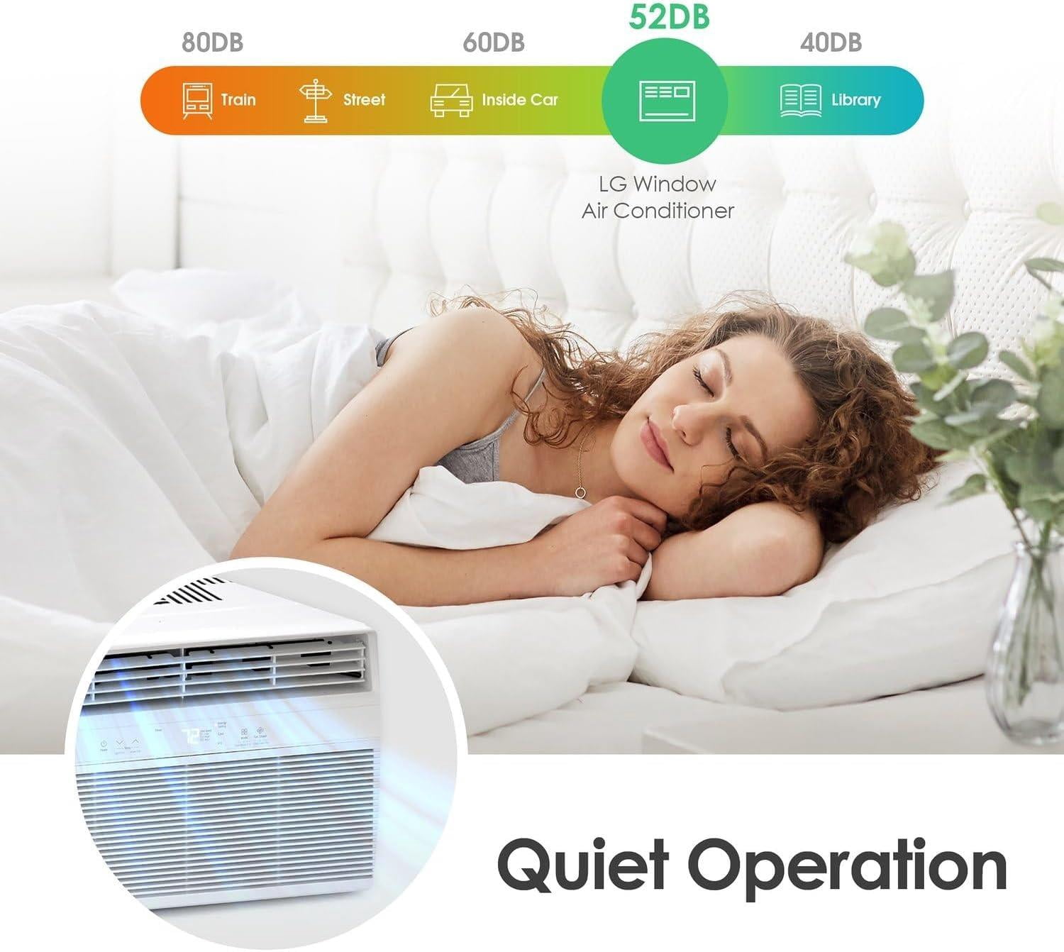 LG LW1025RSMY Smart Wi-Fi 10000 BTU Window Air Conditioner