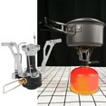 thumbnail image 4 of Réchaud à Gaz de Camping, Réchaud Extérieur Robuste au Butane/Propane, Réchaud de Camping pour Cuisson en Plein Air Mini Réchaud, 4 of 8