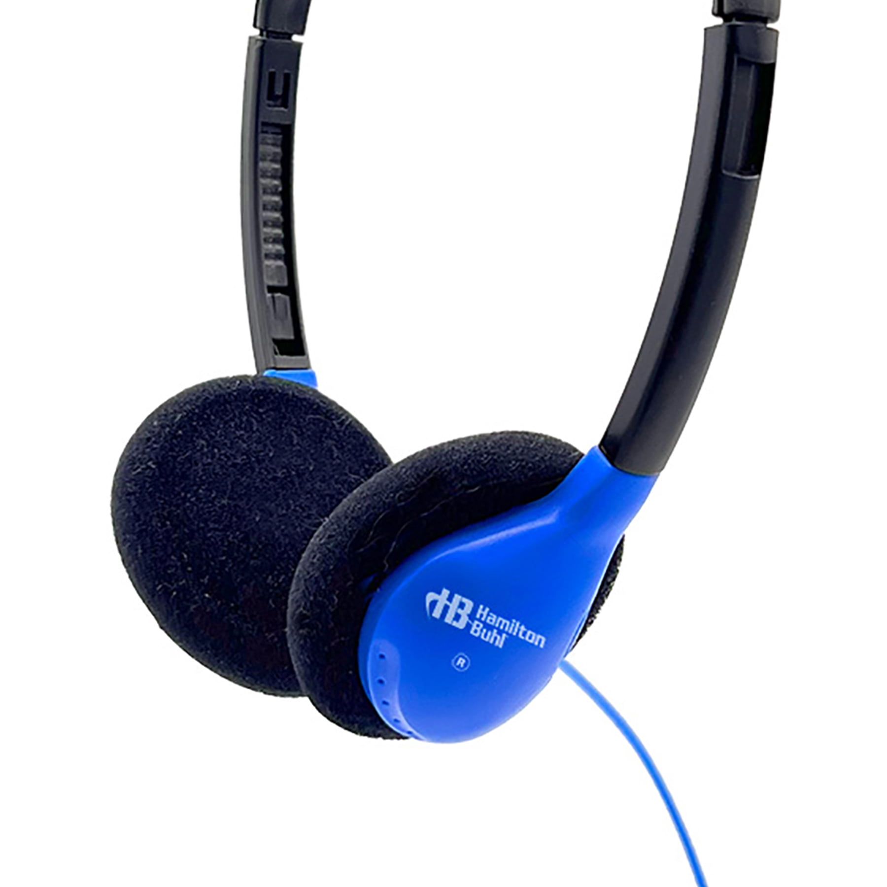 HamiltonBuhl Personal On-Ear Stereo Headphone, Blue
