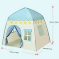 thumbnail image 3 of Kids Play Tent Large Fairy Playhouse Teepee Tent For Children Birthday Indoor Outdoor Playhouse Durable Tent For Girls And Boys, 3 of 4