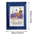 thumbnail image 4 of TIELUTT Embroidery Book Embroidery for Beginners Portable Embroidery Diy Knitted Bag Knitting Needles Size 8 Circular Knitting Needles Interchangeable Knitting Bag Backpack Knitting Kits with Yarn In, 4 of 7