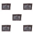 thumbnail image 3 of Decodeary Durable Pouch For Organizing Documents In Office Portable Zippered Pouch Brown 5Set, 3 of 6