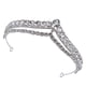 thumbnail image 2 of KAKOWELY Tiara de diamantes de imitación para fiesta de cumpleaños, diadema de diamantes de imitación para boda, para festival, 2 of 5