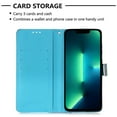thumbnail image 5 of Allytech iPhone 13 Pro Max Case Wallet, Premium PU Leather Fashion Pattern Design Kickstand Cards Slots Wallet Case Protective Cover for Apple iPhone 13 Pro Max 6.7" - Butterfly, 5 of 5