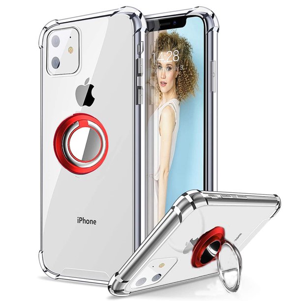 Funda trasera de TPU suave a prueba de golpes con anillo magnético para coche para iPhone 14 SE 3 2nd 2020 12 13 Mini 11 Pro Max X XR XS 5 6 7 8 Plus Tan Jianjun unisex