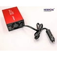 thumbnail image 6 of Hebron 300w Car Power Inverter - Portable 12V DC to 110V AC Charger - Cigarette Lighter Adapter - 2 USB Ports and 1 US AC Outlet, 6 of 6