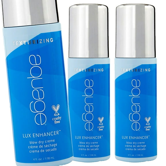 Aquage Texturizing Lux Enhancer Blow Dry Creme 4 oz Cream - Pack of 3