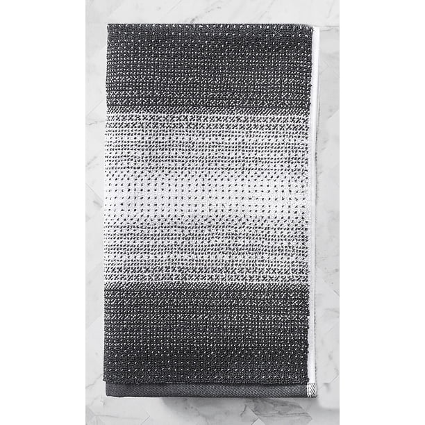 Better Homes & Gardens Thick and Plush Heathered Hand Towel, Grey