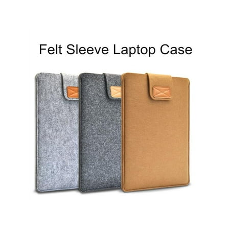 11'' Ultra-thin Felt Laptop Sleeve Soft Case Bag For MacBook Air Pro Notebook