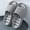 6-Light Gray, variant on Bubble Massage Shower Slides Non-Slip Quick Dry Cloud Comfortable Slippers Sandals for Bathroom Pool Beach