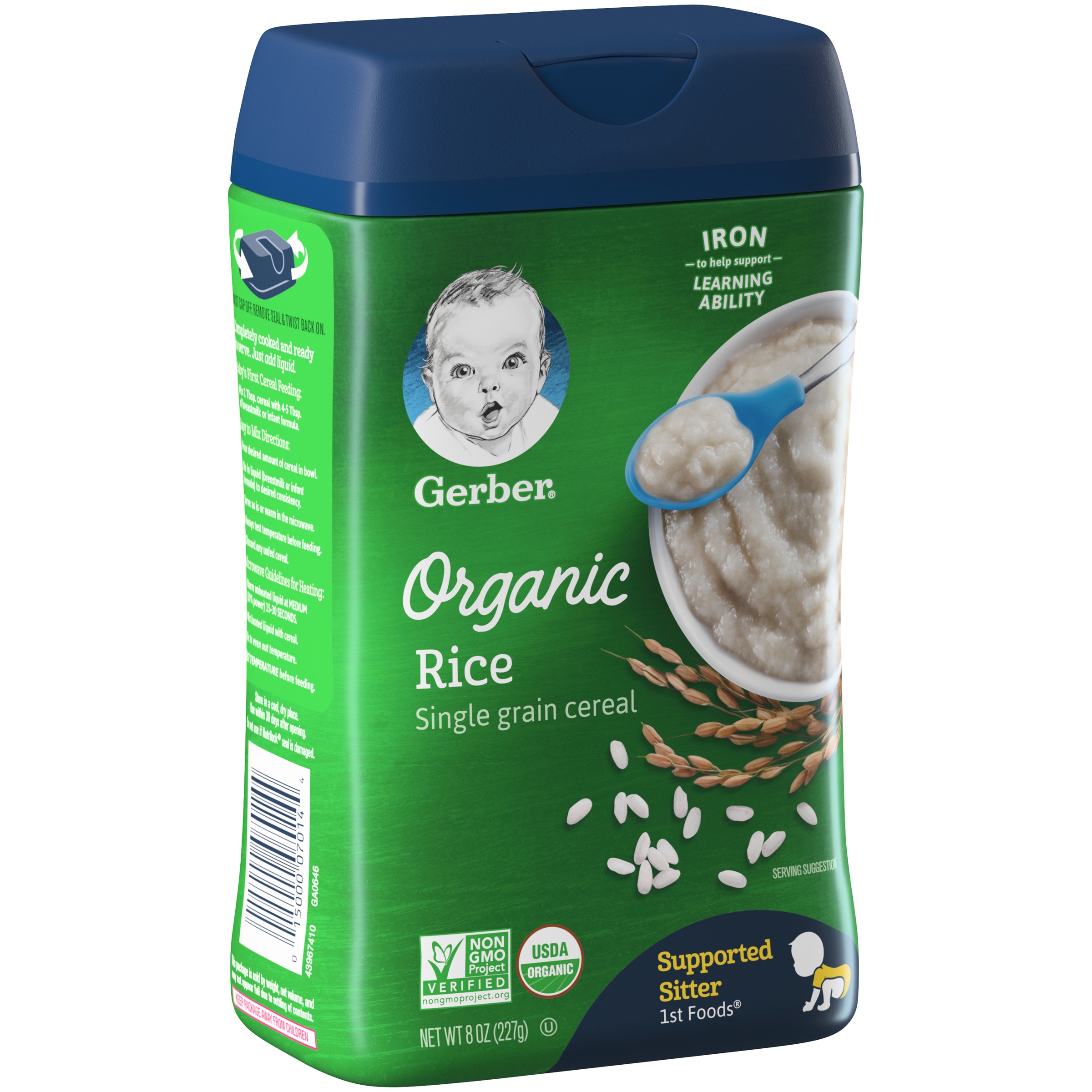 gerber baby rice cereal