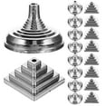 thumbnail image 4 of 20 Pcs Supports de Drapeaux de Bureau Supports de Drapeaux Universels Base de Mât de Drapeau pour Réunion, 4 of 8