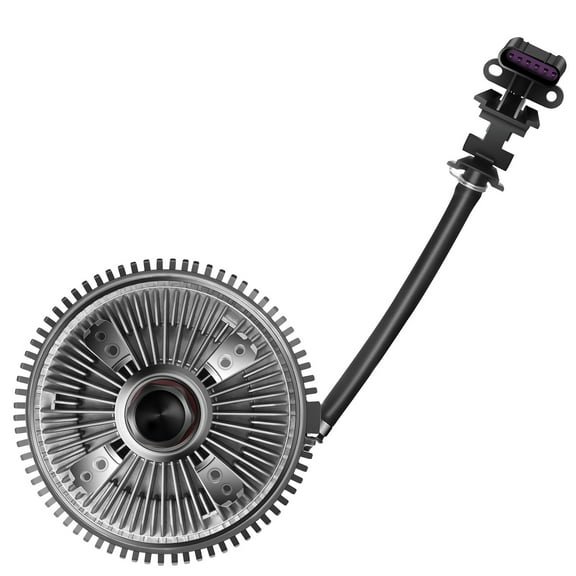 SCITOO Fan Clutch Electric Cooling Fan Parts Compatible with 2002-2009 for Buick Rainier Trailblazer for GMC Envoy Isuzu Ascender Oldsmobile Bravada Saab 9-7x