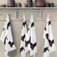 thumbnail image 4 of Dreamtimes Cute Heart Dachshund Dog Kitchen Towels 6 Pack Dish Cloths Reusable Cleaning Cloths Absorbent Hand Towels Tea Towels Bar Towels for Home Fast Drying 28 x 18 in, 4 of 6