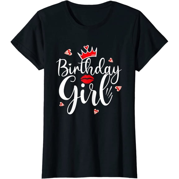 Womens Birthday Girl T-Shirt