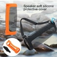 thumbnail image 3 of Lifetechs 3Pcs/Set Portable Wireless Bluetooth-compatible Speaker Silicone Protective Cover Case with Strap Carabiner for JBL Charge 4, 3 of 8