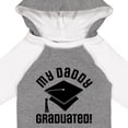 thumbnail image 4 of Inktastic My Daddy Graduated College Graduate Boys or Girls Long Sleeve Baby Bodysuit, 4 of 5