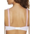 thumbnail image 2 of Women's Maidenform 7959 One Fab Fit Original Tailored Demi T-Shirt Bra (Breezy Ditsy Lilac 36C), 2 of 2