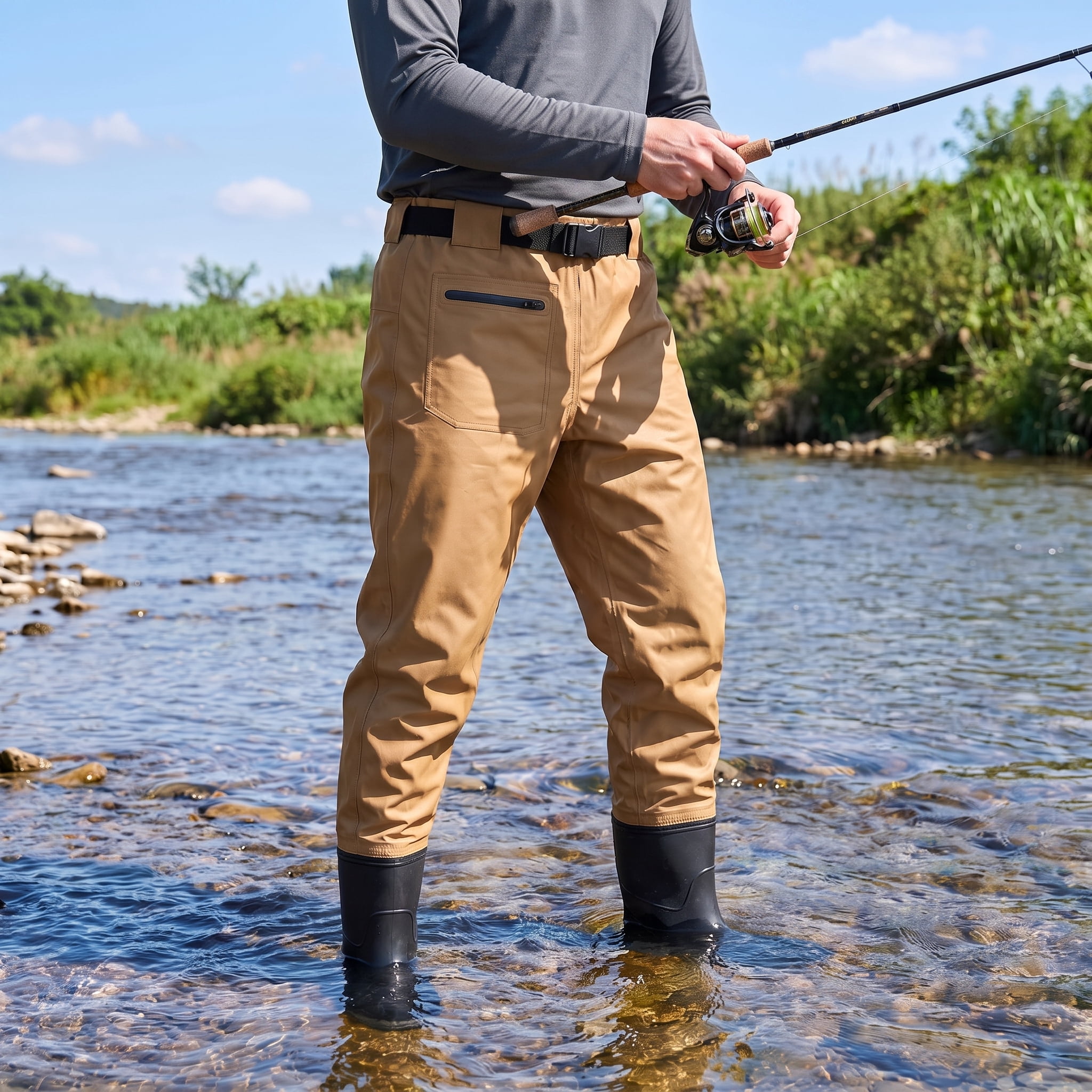Ghosthorn Waterproof Hip Wading Pants for Adults – picture 9