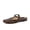 Tortoise, variant on Java Casual Womens Jelly Flats with Adjustable Strap, Closed Toe Mary Janes Mule Design, Waterproof Jelly Sandals for Women