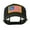 76 Flag, variant on 5 Panel Mesh American Flag Gold Patch Cap - Red OSFM