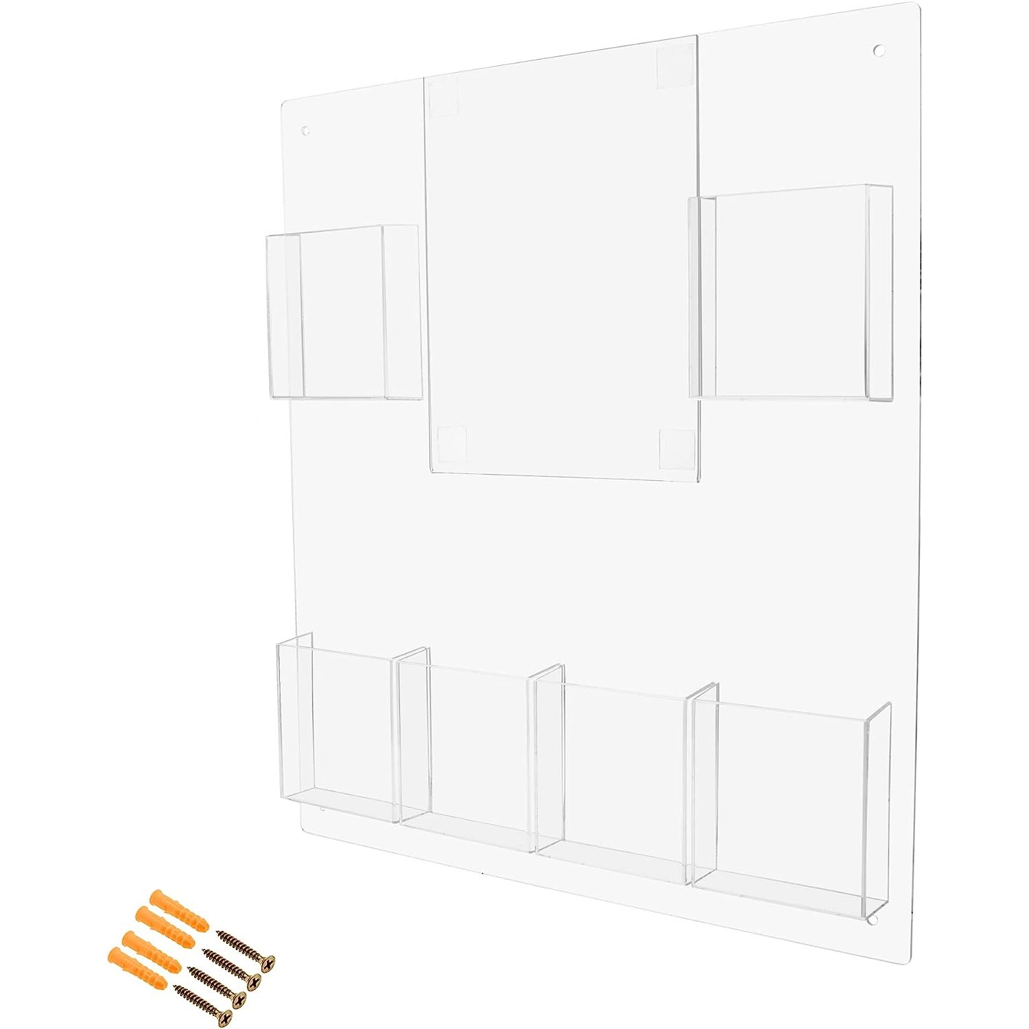 UlaREYoy Brochure Holder with Sign Frame with Hardware 8.5 x 11 Inch