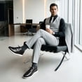 thumbnail image 5 of Bruno Marc Men's Dress Sneakers Oxfords Casual Wingtip Brogue Shoes | Blending Smart Aesthetic With Casual Comfort Deliver Added Cushioning, 5 of 5