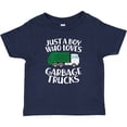 thumbnail image 3 of Inktastic Just a Boy Who Loves Garbage Trucks Boys Baby T-Shirt, 3 of 5