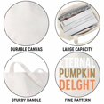 thumbnail image 3 of Eternal Pumpkin Delight Leopard Print For Fall Thanksgiving Halloween Canvas Bag 2Pcs, 3 of 5