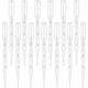 thumbnail image 2 of Pipetas Afortunado 100 piezas graduadas transparentes de transferencia compatibles con laboratorio, 2 of 4