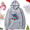 thumbnail image 2 of Suéter con estampado de Stitch de Disney para mujer, suéter con capucha Kawaii, ropa de calle, otoño e invierno, navidad, 2 of 2