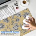 thumbnail image 4 of Long Mouse Pads for Desk,Pioneer Flower Floral Print Pattern Desk Mats on Top Of Desks, Desk Mouse Pad Extra Large with 3mm Non-Slip Base and Stitched Edge for Gaming,Office,Work,Home 31.5"x15.7", 4 of 6