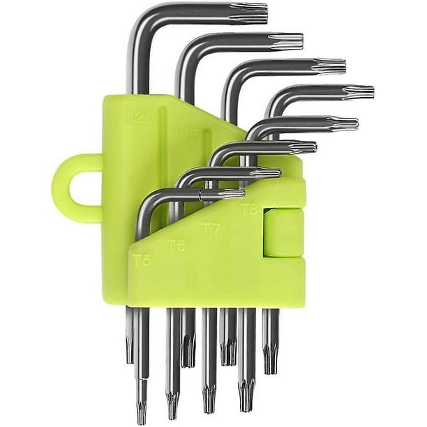 Offset Torx Wrench Set 8 Allen Torx Key Set Star Screwdriver T5 T6