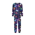 thumbnail image 6 of Halloween Family Matching Pajamas Sets, Halloween Family Leisure Loungewear, Pumpkin Ghost Holiday PJS Sleepwear, Seasonal Halloween Party Family for Home Relaxing Casual Daily Wear Indoor, 6 of 7