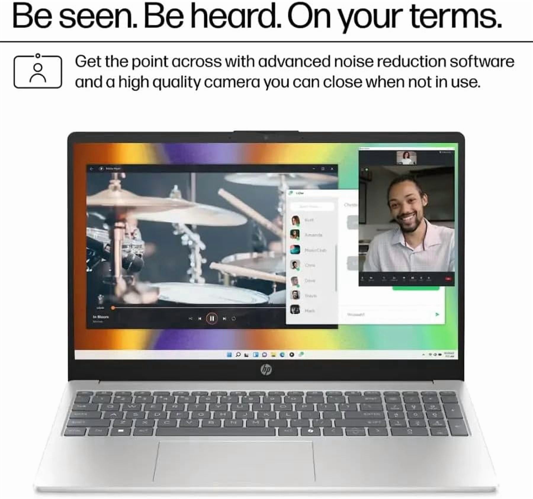 HP Newest 15 15.6" Full HD Laptop for Home & Student, 13th Gen Intel Core i3-N305, 16G RAM, 1TB PCIe SSD, Long Battery Life, Wi-Fi 5, Bluetooth, Windows 11 Pro Gift Set