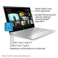 thumbnail image 3 of HP Envy 13” Thin Laptop W/Fingerprint Reader, FHD Touchscreen, 10th Gen Intel Core i7-10510U, 8GB SDRAM, 256GB Solid State Drive, Windows 10 Home (13-aq1010nr, Natural Silver), 3 of 5