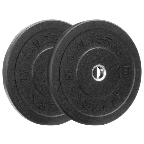 Discos Bumper 2 Pz Altera PARBUMP Olímpicos De 15Lb Altera