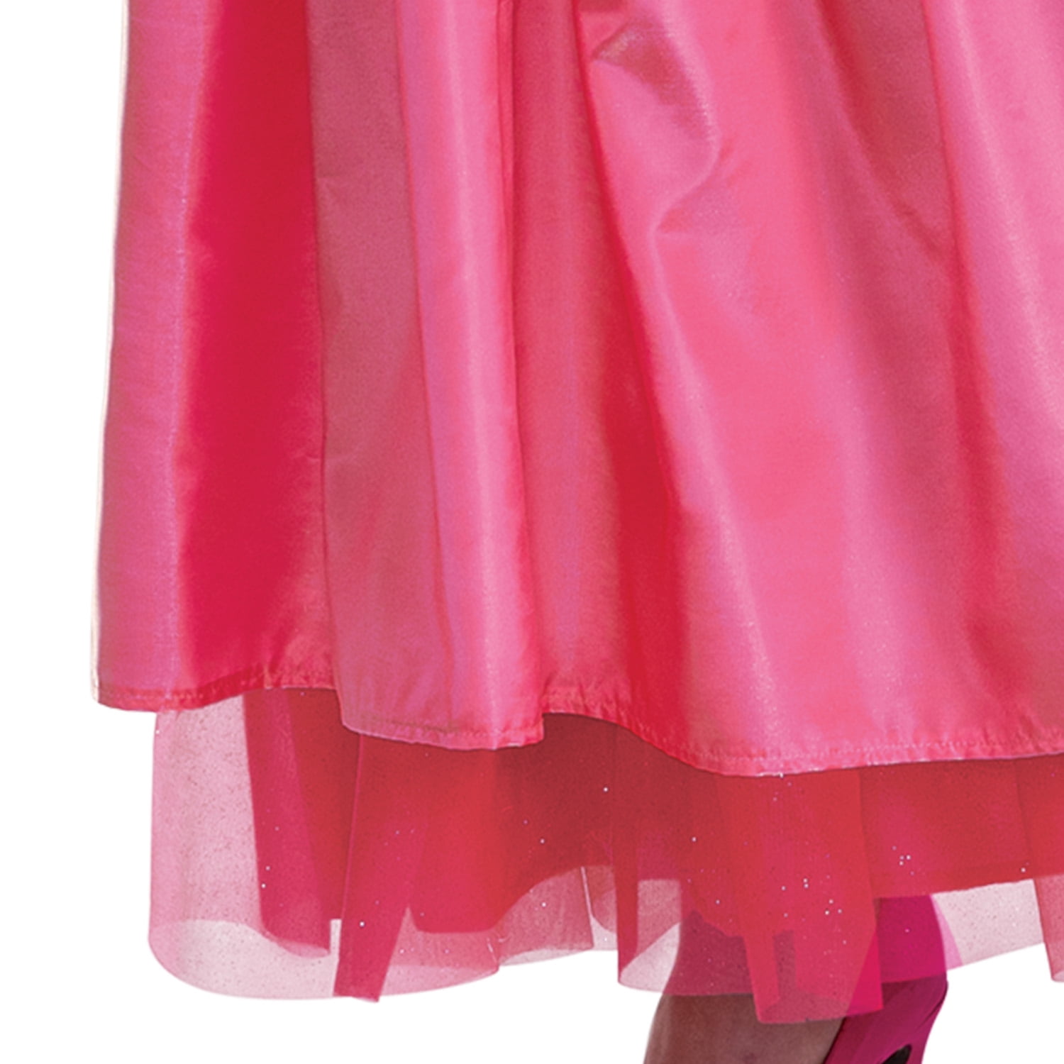 Nintendo Super Mario Bros. Princess Peach Halloween Costume for Adults, Womens Size M (8/10), by Disguise