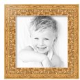 thumbnail image 2 of ArtToFrames 13" x 13" Antique Floral Gold Picture Frame, 13x13 inch Multi Wood Poster Frame (WOM-5169),  Pack, 2 of 7