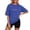 A-Blue38, variant on Womens Oversized T-Shirts Summer Short Sleeve Crew Neck Casual Letter Graphic Tees California Theme Simple Everyday Wear Laid Back Daily Casual Tops